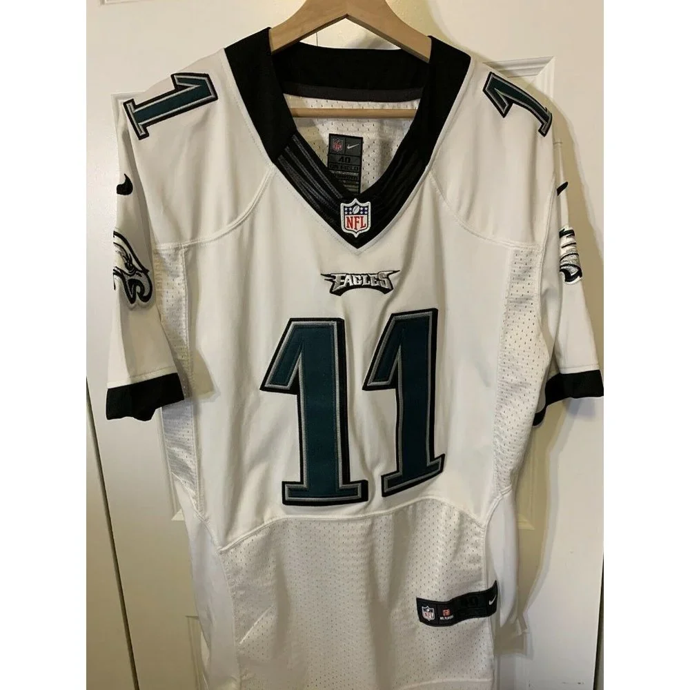 Carson Wentz Eagles Nike‎ On-Field Jersey Size 40